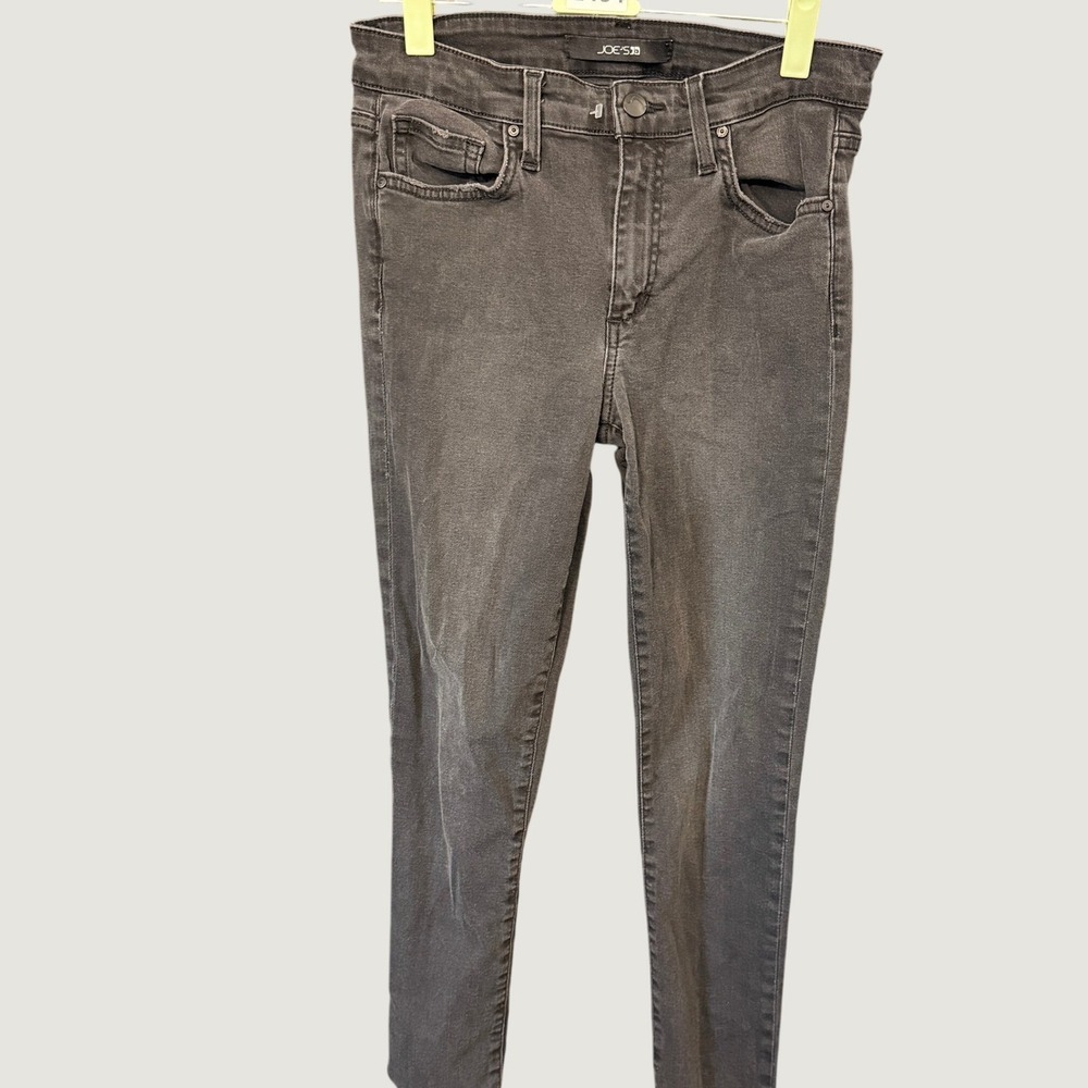 Joe's Jeans Skinny Ankle Women 28 Grey Tularose Raw Hem Denim 45GSVTUL5963-TUL